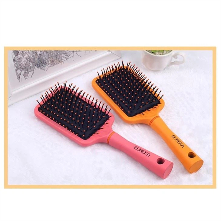 EUREKA 9594NHR Paddle Cushion Hair Brush with Nylon Bristles