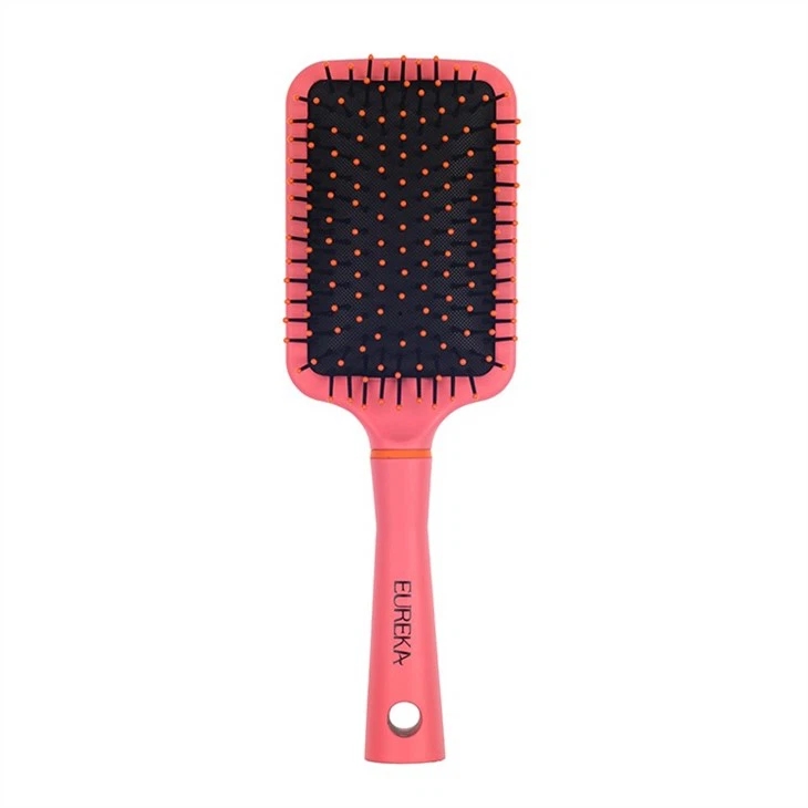 EUREKA 9594NHR Paddle Cushion Hair Brush with Nylon Bristles