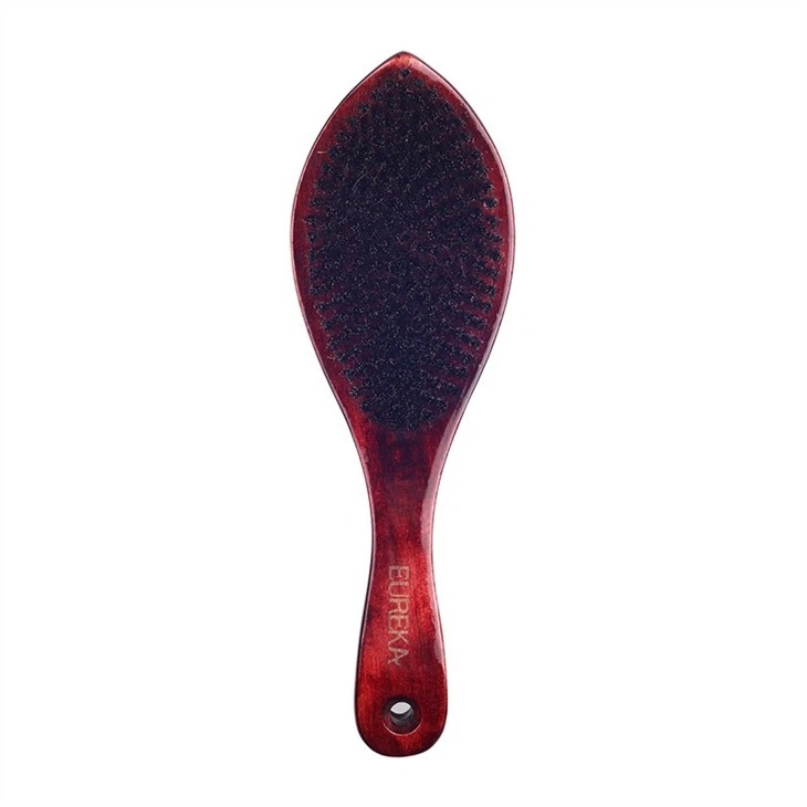 EUREKA Wave Style Boar Bristle Brush for Men’s Grooming