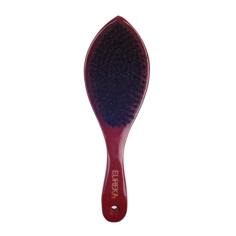 EUREKA Wave Style Boar Bristle Brush for Men’s Grooming