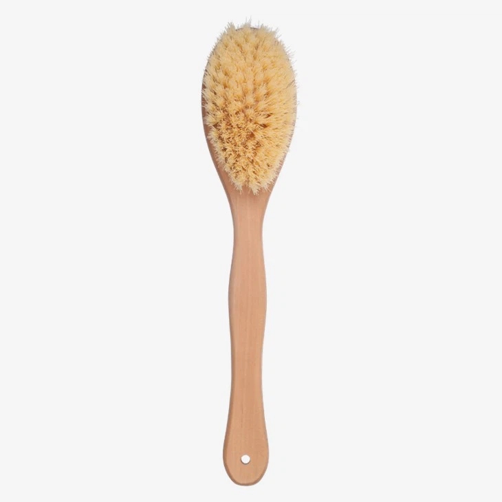 EUREKA Long Handle Back Body Brush for Bath & Shower Care